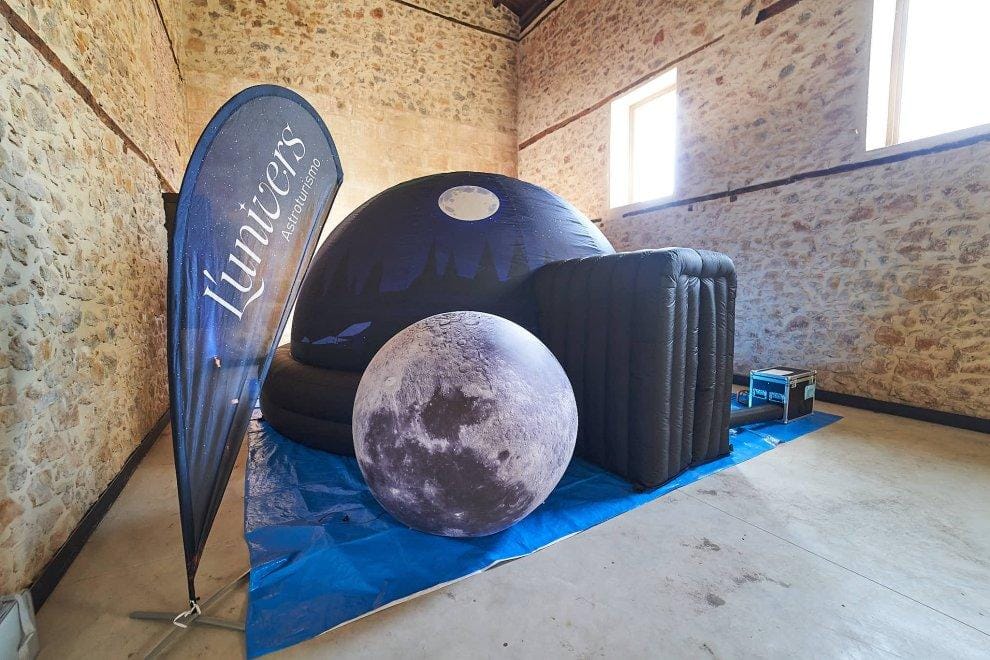 Planetario portátil en Soria
