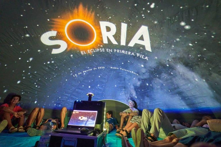 Planetario portátil en Soria