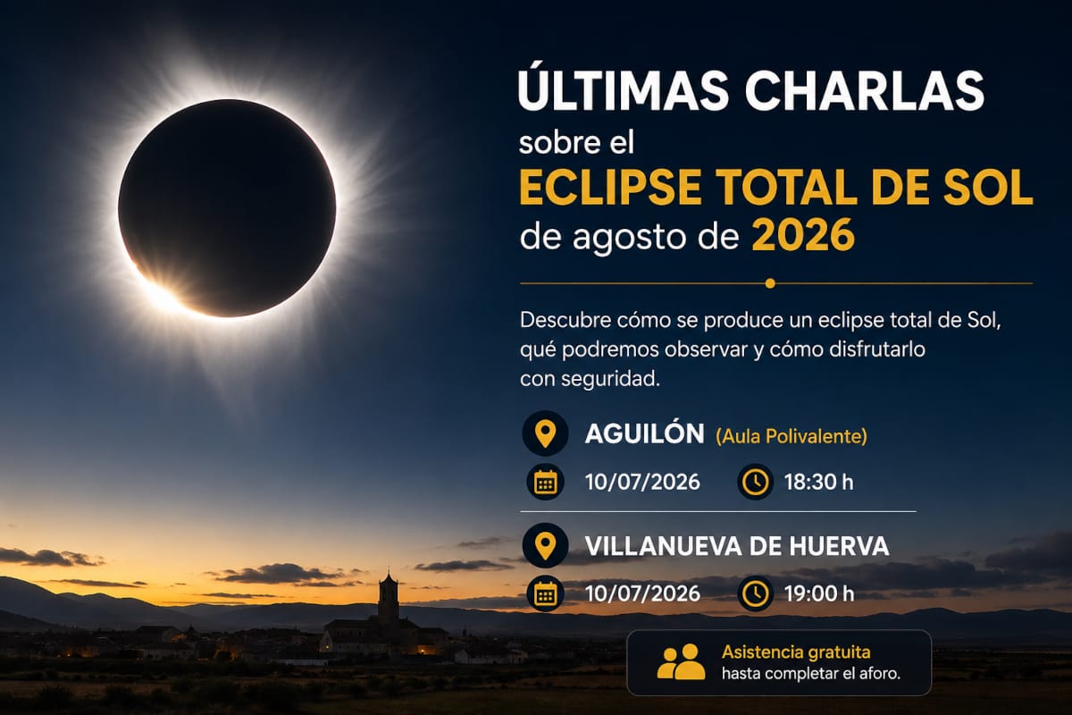 Últimas charlas sobre el eclipse total de Sol en la Comarca Campo de Cariñena