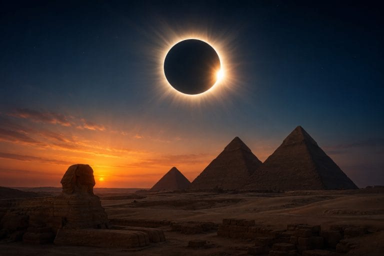 Eclipse solar de 2027 en Egipto: seis minutos de totalidad