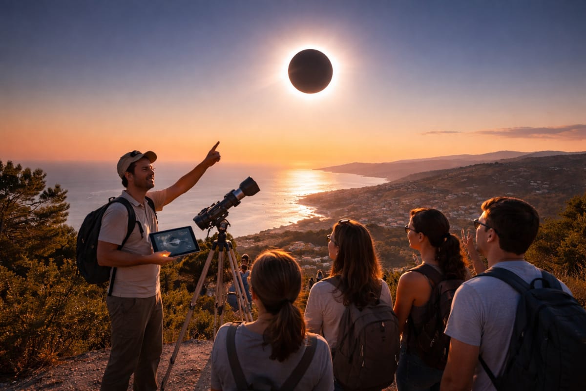 Formación sobre eclipses para técnicos de turismo