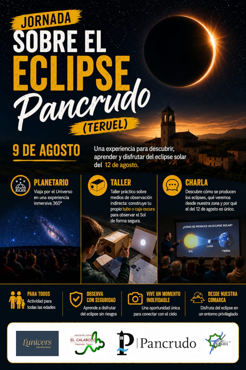Jornada sobre el eclipse en Pancrudo (Teruel)