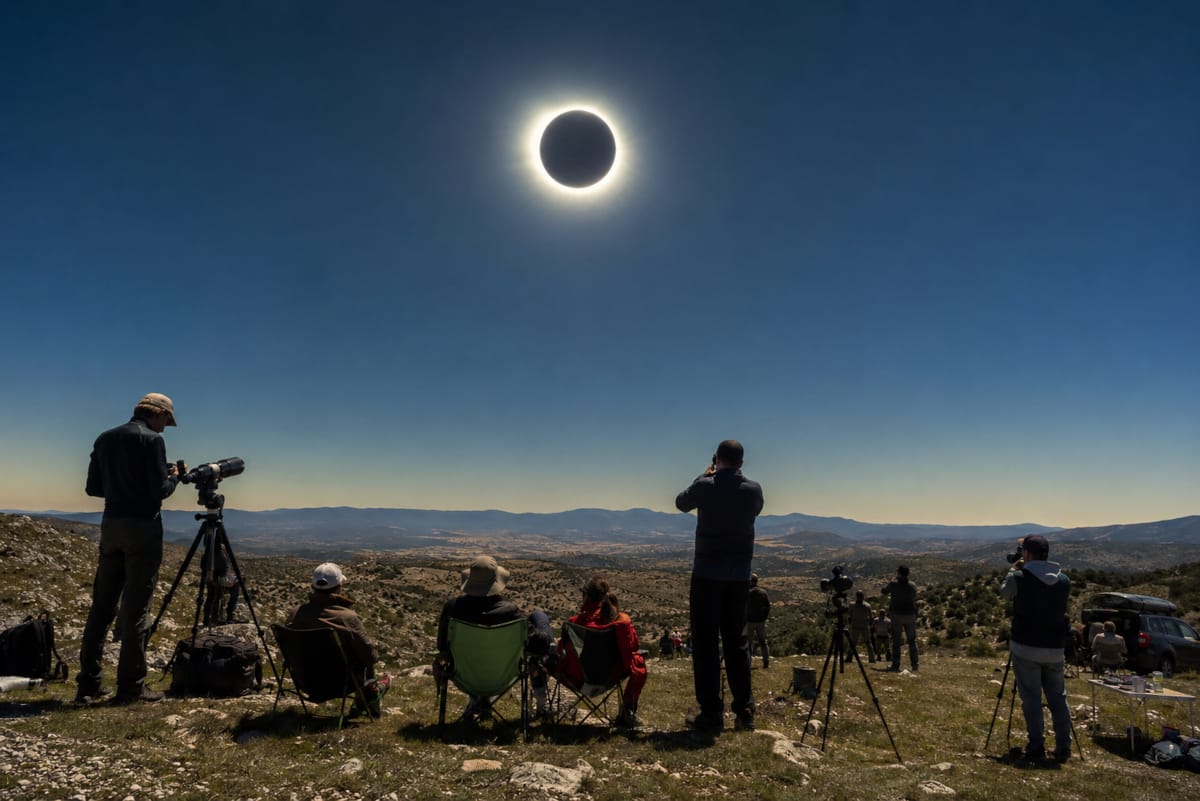 Lugares de observacion del eclipse 2026 en Aragon