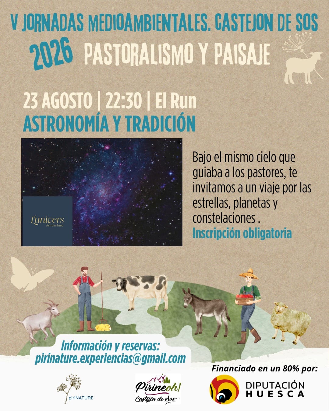 Observación astronómica en El Run, Castejón de Sos, organizada por L’Univers Astroturismo