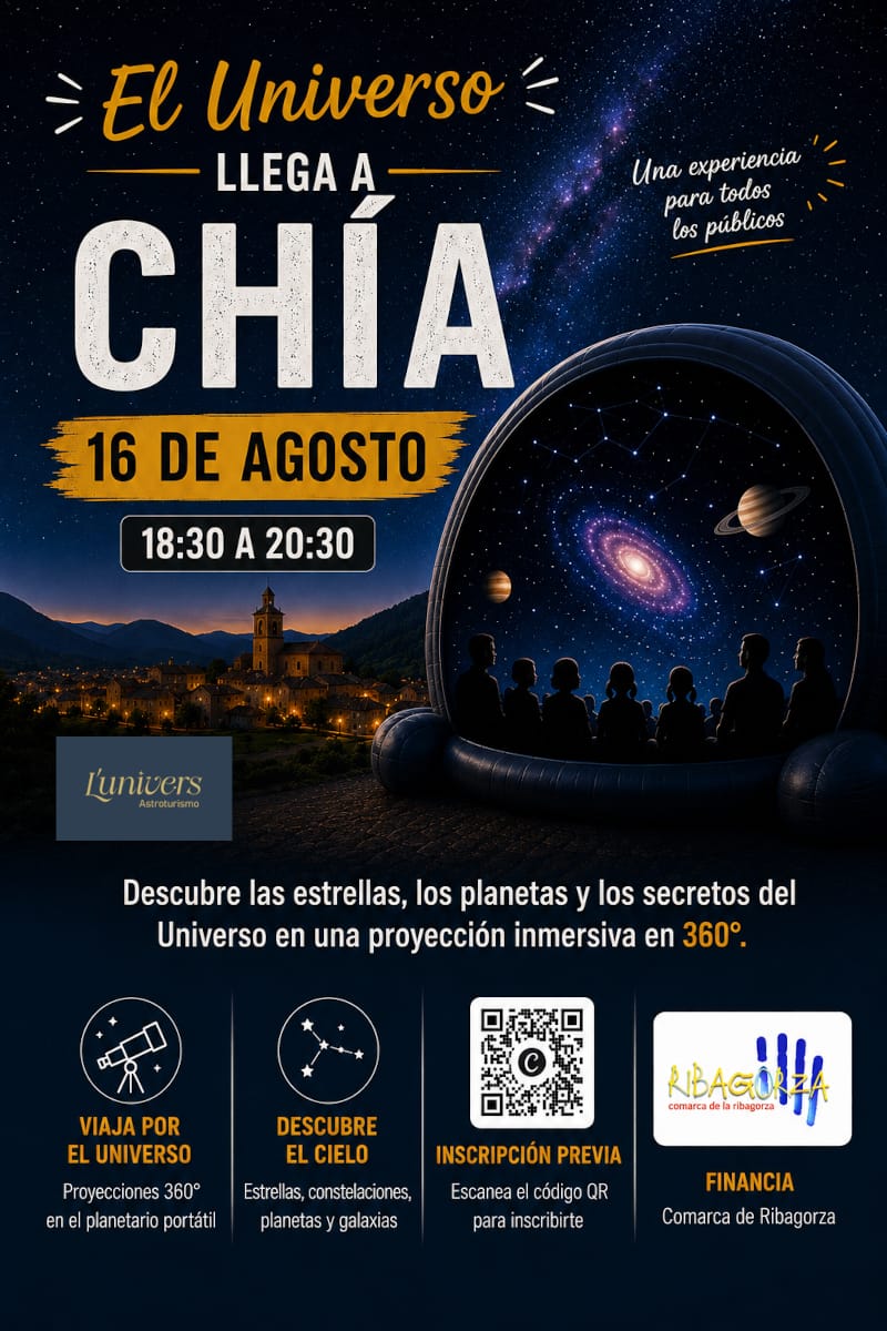 Planetario en Chía (Huesca)