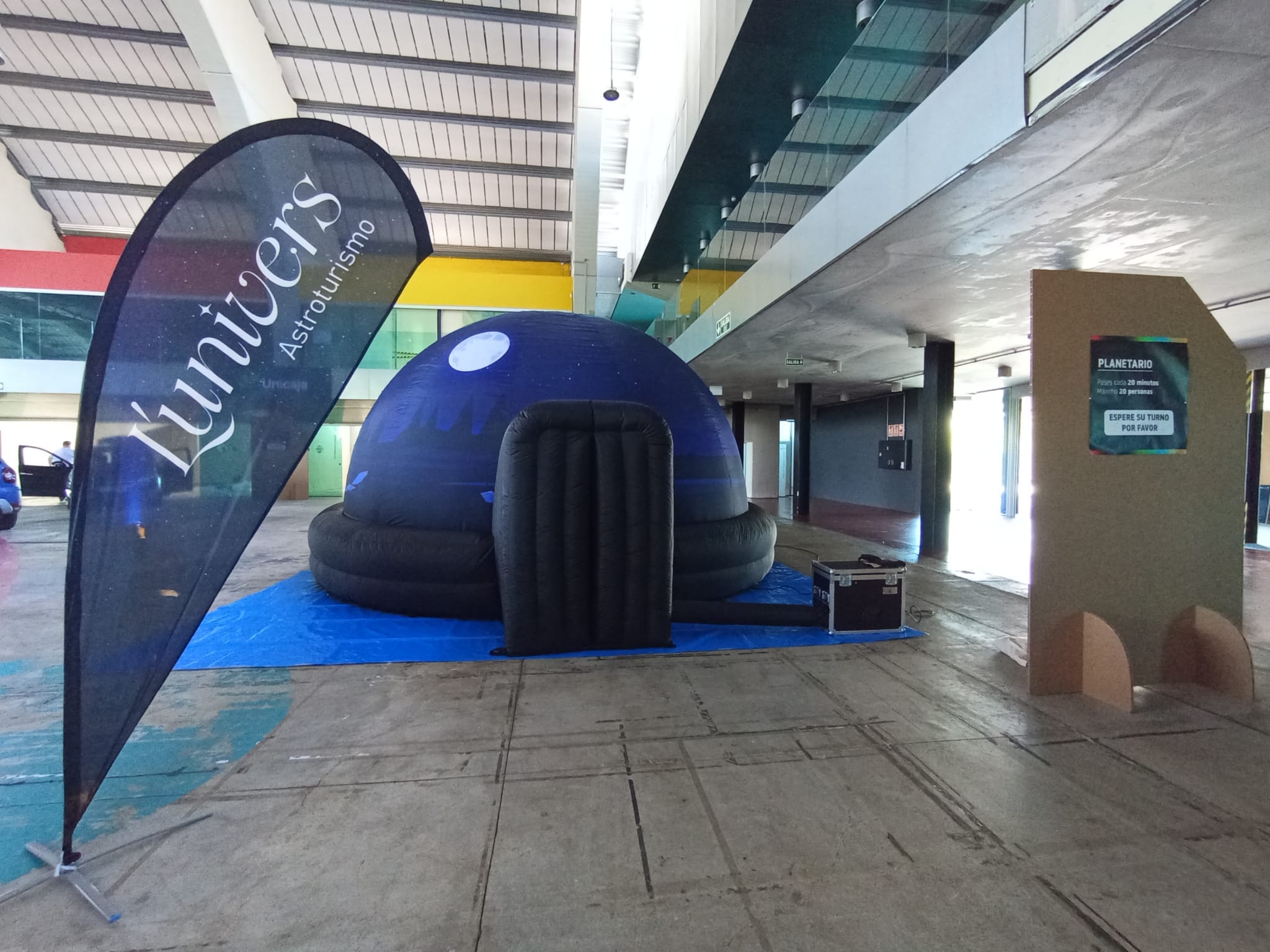 Planetario móvil en Asturias