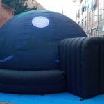 Planetario portátil en Tarazona (Zaragoza)