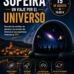 Planetario móvil en Sopeira (Huesca)