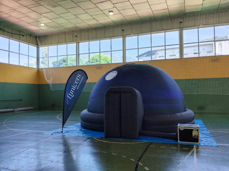 Planetario portáil en Villablino (León)