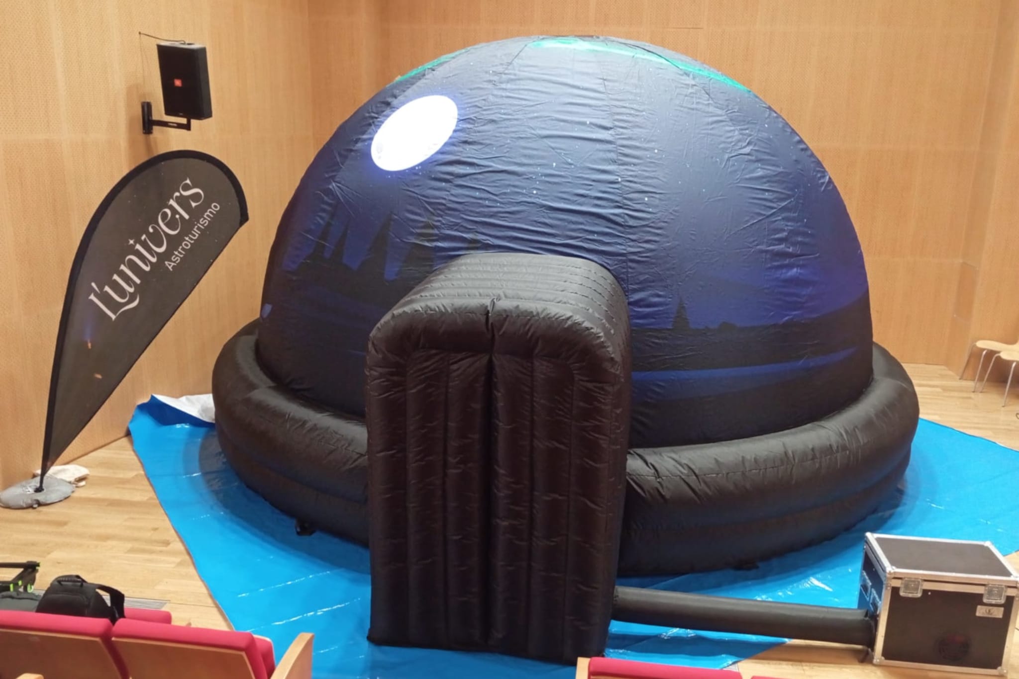 Planetario portátil en Asturias