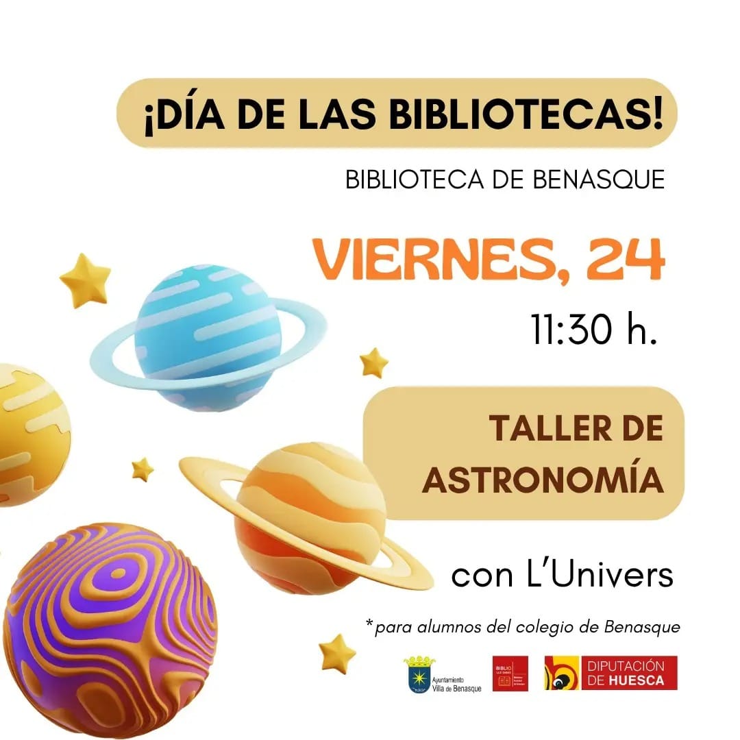 Taller de astronomía en Benasque