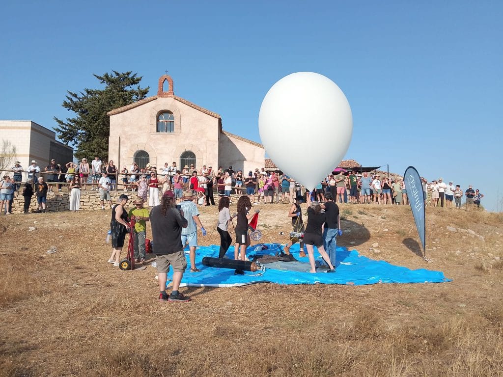 Lanzamiento del globo sonda de EclipSos