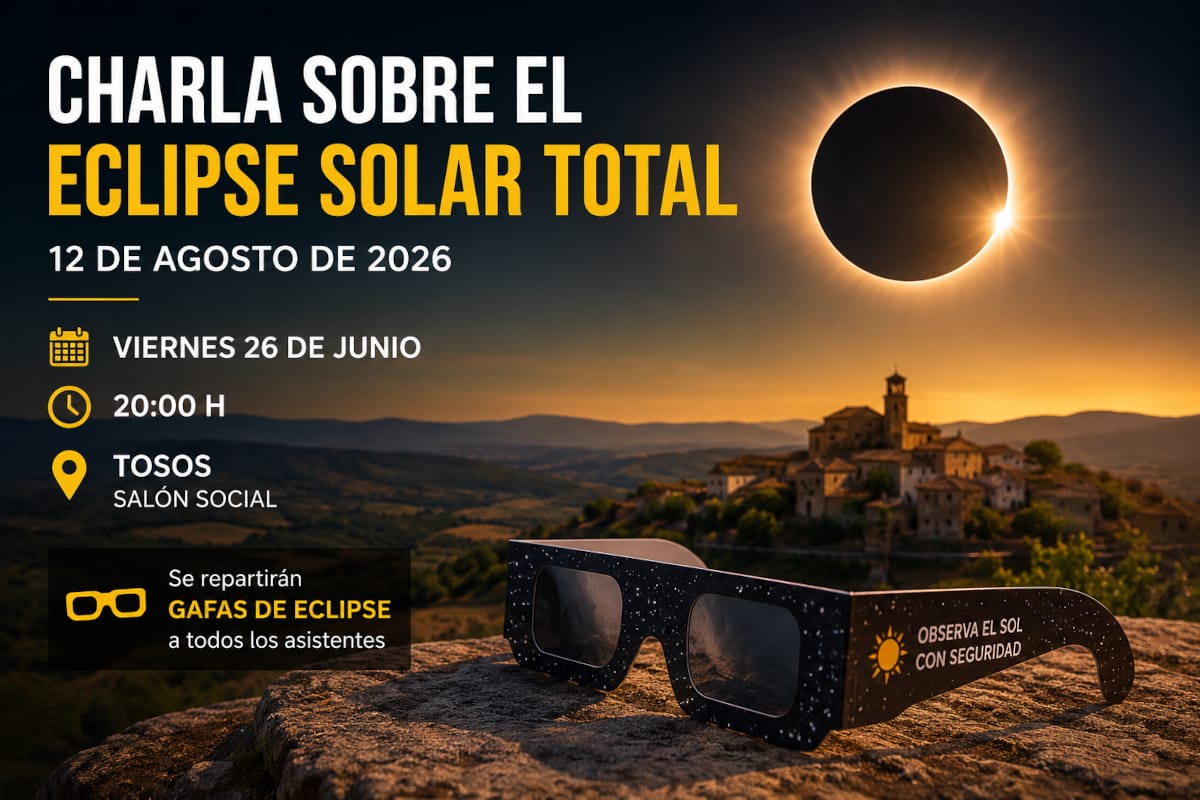 Tosos se prepara para el eclipse solar total de 2026