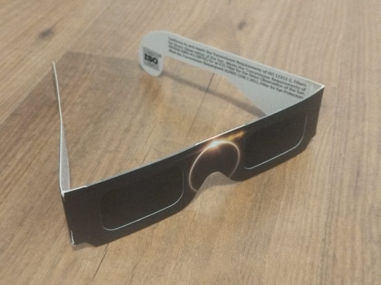 Gafas de eclipse homologadas