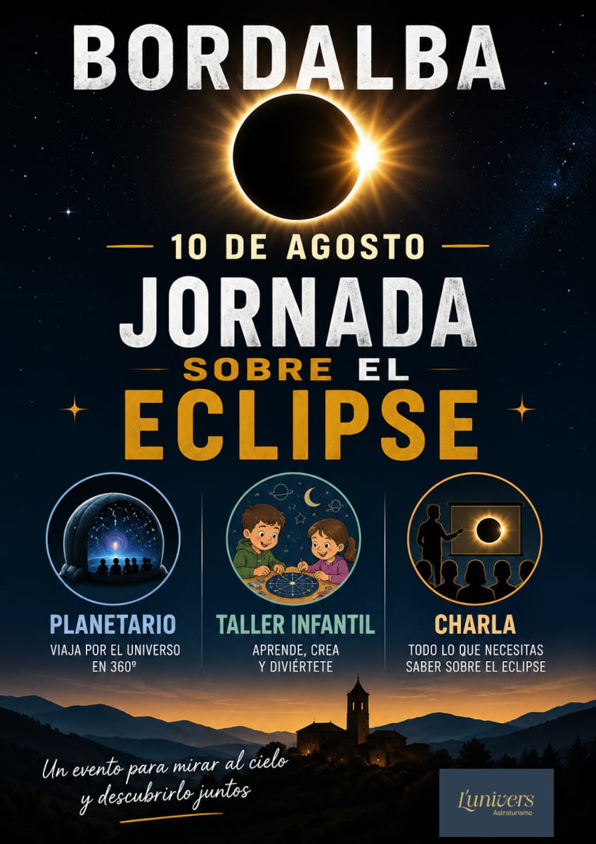 Jornada sobre el eclipse en Bordalba (Zaragoza)