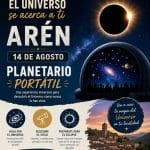 Planetario móvil en Arén (Huesca)