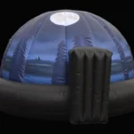 Planetario portátil en Sesué