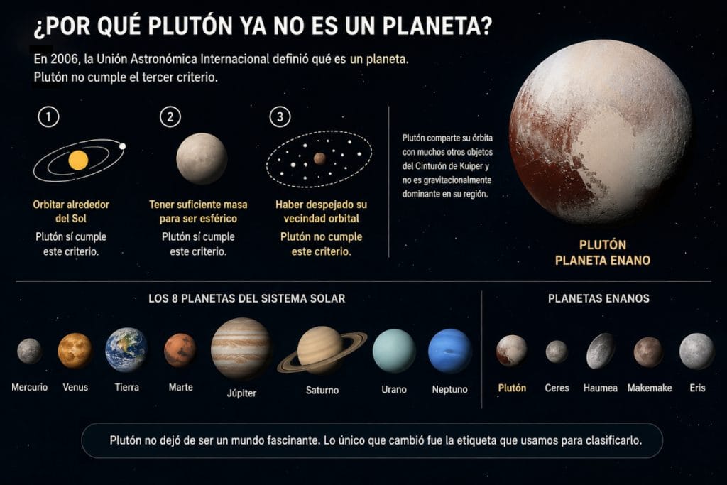 ¿Por qué Plutón ya no es un planeta?