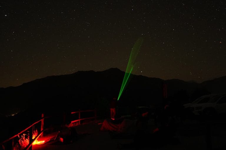 El láser astronómico debe usarse con prudencia