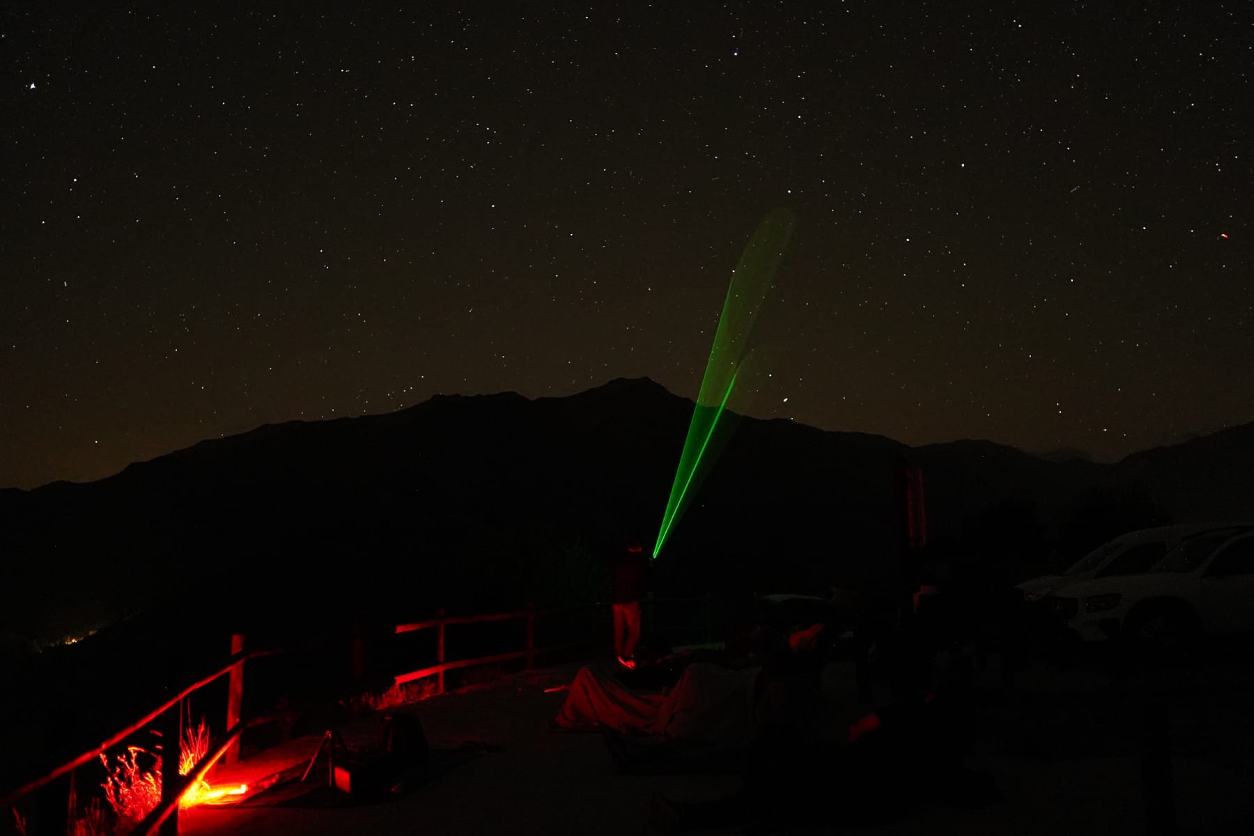 El láser astronómico debe usarse con prudencia